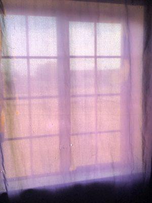 Thin AS@ curtain with holes