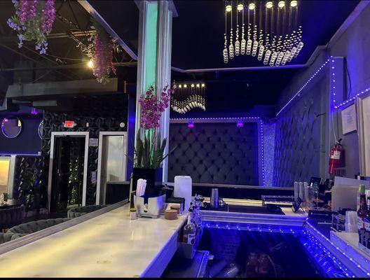 Main Bar inside of Legacy Lounge Clt