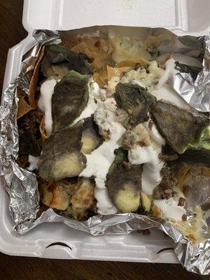 Nachos with 'high quality ingredients'