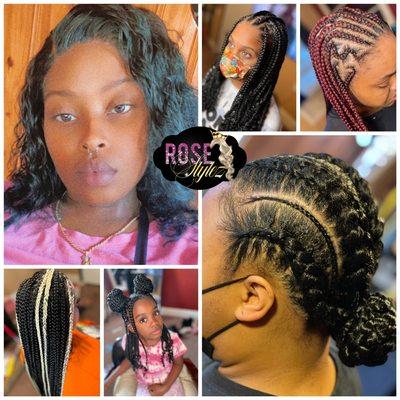 Owner of Rose Stylez (top left corner)