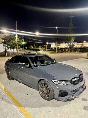 Variant wheels ordered from Kies Motorsport.