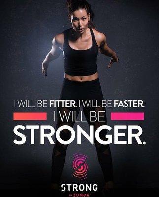 Strong by Zumba starting the week of April 16th