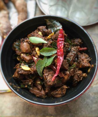 Goat Liver Fry