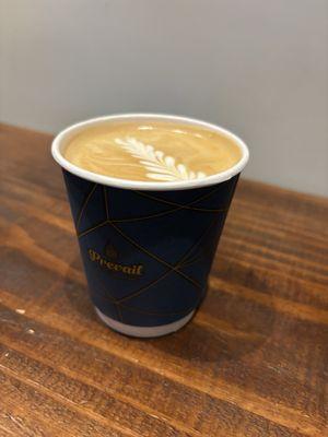 Cappuccino (8 Oz.) with honey vanilla added