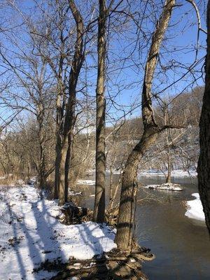 The longer path at River Bluff