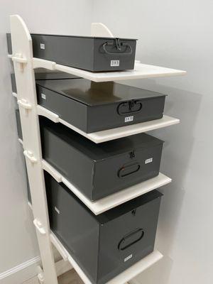 Safe Deposit Box sizes!