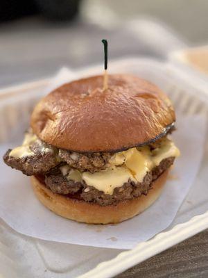 Double Smashed W/ Cheese