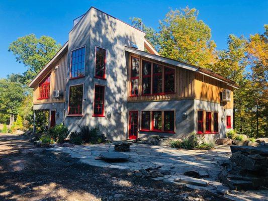 MGO sheathed wall and roof Build Green SIPS Panels