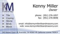 Kenny Miller Tile and Masonry