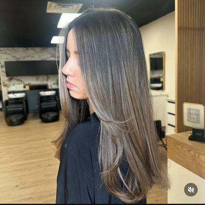 Balayage Blonde Salon