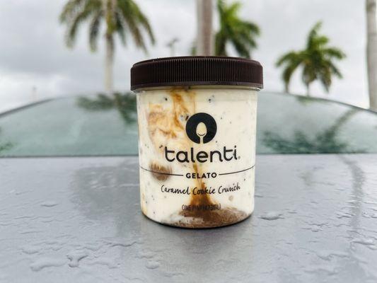 Caramel Cookie Crunch Gelato.