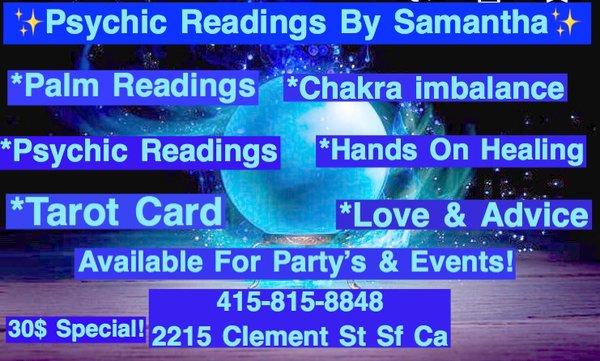 Psychic Readings and Tarot Readings