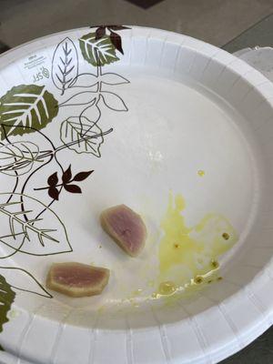 Confirmed raw chicken