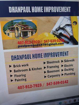 Dhanpaul Home Improvement