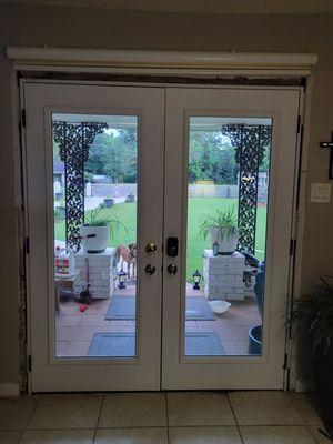 Door was measured 2.5" short 1/2" to short on each side (width) From my original door