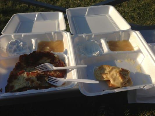 Polish food at itasca fest 2013