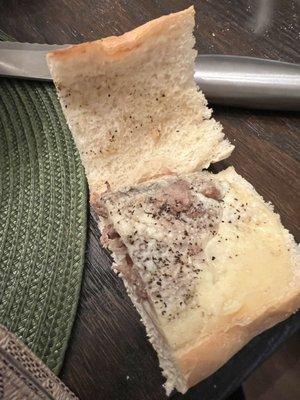 No steak cheesesteak