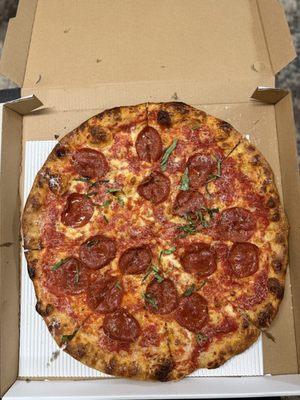 Pepperoni pizza