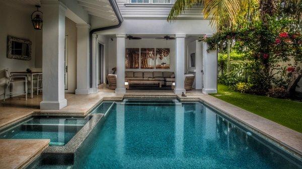 Schedule your backyard transformation today: 561-223-2278 www.liquidartcustompools.com