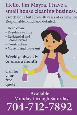 Mayras Houses Cleaning