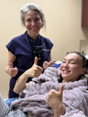 Right after my tooth removal