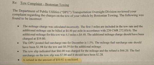 Bostonian Towing Service