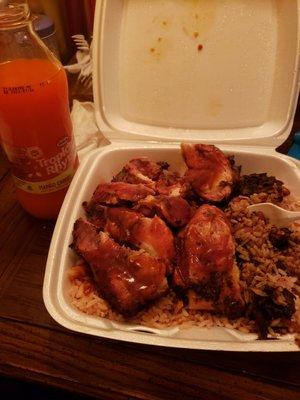Large Jerk Chicken