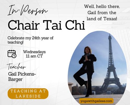 Yoga & Chair Tai Chi with Gail