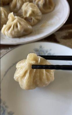 pork soup dumplings, yum
