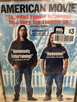 7/11/18. Wednesday morning. American Movie. One of the greatest documentaries ever made!! Mark Borchardt forever!! On dvd here. $3. Yaaaass!