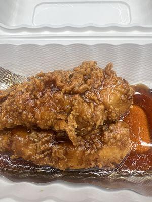Hot Honey Garlic Tenders
