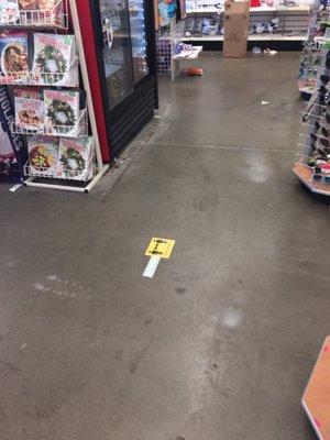 So much stuff on the floor