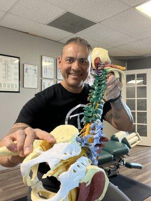 taking care of your spine is my priority. Stretch therapy is included with all chiropractic sessions, sports chiropractic care.