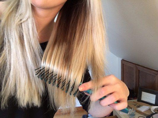 Lines all over, yikes.