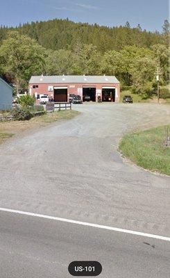 Right off highway 101 ! :)