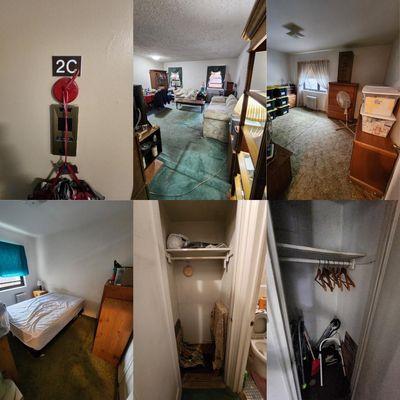 2 BEDROOM UNIT INFESTED WITH BED BUGS - AFTER OUR PREPARATION SERVICES