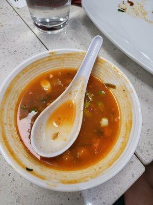 Hot and Sour veg soup