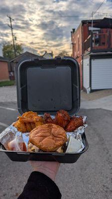 Big back combo minus the fries