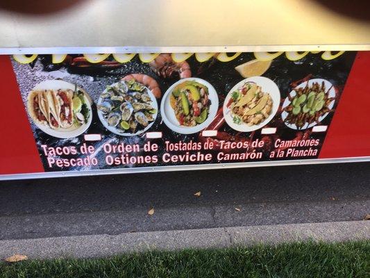 The food high lighted banner