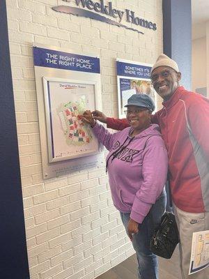 Picking the location of the lot