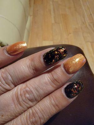 Here's a little Harvest colors for the holiday