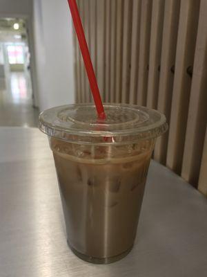 Nonfat iced vanilla latte *had some before taking pic