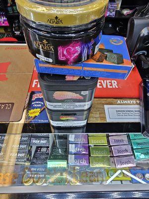 What I grabbed last time I was there. I love trying new hookah flavors!!