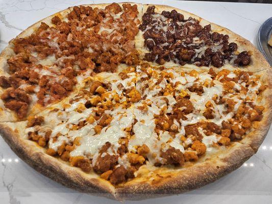 Chicken Parm, BBQ Chicken, Buffalo Chicken