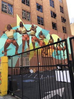 "Our Movement" mural