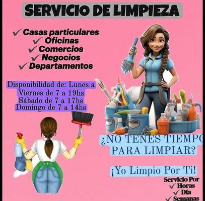 Servicio de limpieza · Daniela Ceballos