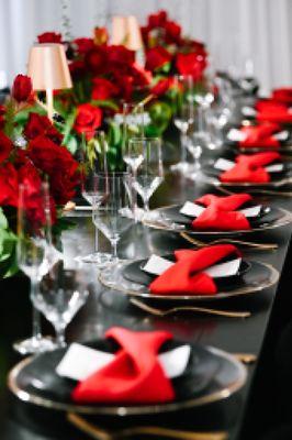 Quicenera Celebration !
Table Scape .