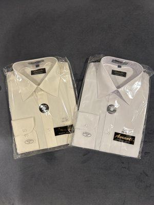 Cotton blend dress shirts by Ashanti. Great quality shirts.