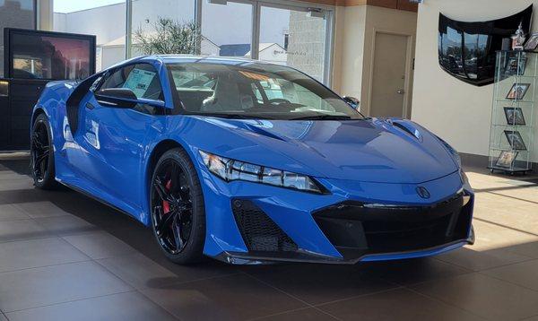 Stunning Acura NSX $188k had SOLD sign in window.