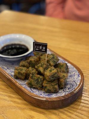 Garlic chive dumplings